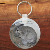 Mijn ogen verbergen sleutelhanger (Voorkant)