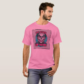Mijn ogen zijn hier boven 80s t-shirt (Voorkant volledig)