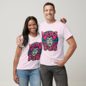 Mijn ogen zijn hier boven 80s t-shirt (Unisex)