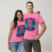 Mijn ogen zijn hier boven 80s t-shirt (Unisex)