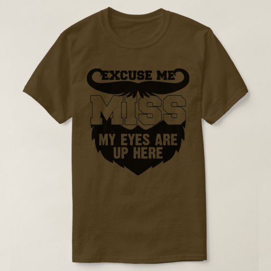 Mijn ogen zijn hier geschetst 1 t-shirt (Design voorkant)