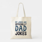 Mijn okes zijn officieel pa Jokes. Tote Bag (Achterkant)
