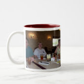 mijn oklahoma familie tweekleurige koffiemok (Links)