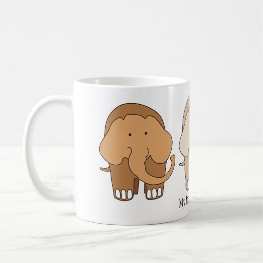 Mijn Olifant Ontbijt Mok (Links)