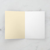 Mijn oma denkt dat de wereld van mij Wenskaart is Kaart (Binnen)