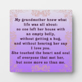 Mijn oma fotoplaat (Voorkant)