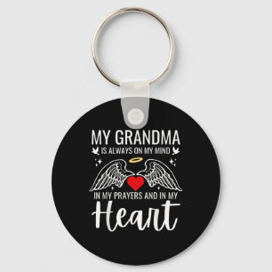 Mijn Oma Guardian Angel Heaven Memorial Love Sleutelhanger