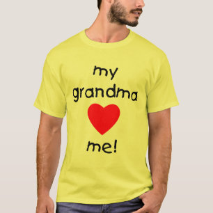 mijn oma houdt van me t-shirt