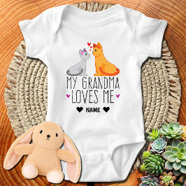 Mijn oma houdt van mij romper