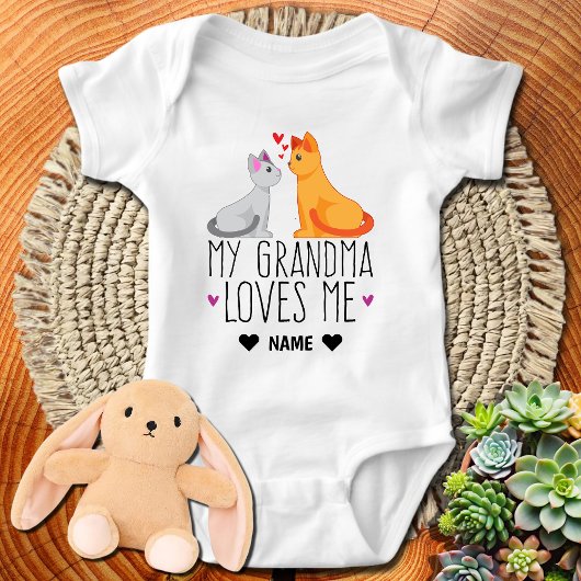 Mijn oma houdt van mij romper