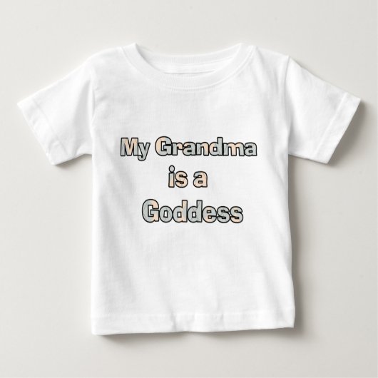 Mijn oma is een godin Shirt (Voorkant)