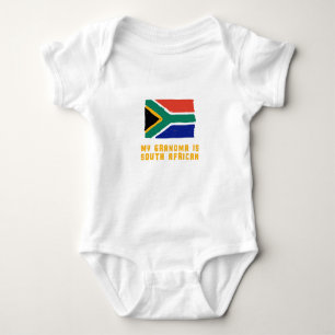 Mijn oma is een Zuid-Afrikaanse baby lijfpak. Romper