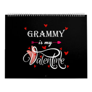 Mijn oma is mijn Valentijn Valentijnsdag Grandson Kalender