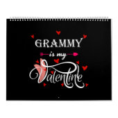 Mijn oma is mijn Valentijn |Valentijnsdag Grandson Kalender (Hoes)