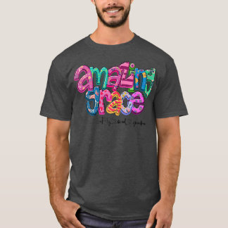Mijn oma Moederdag Cute Grace Sweet Ama T-shirt