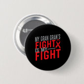 Mijn Oma Oma's Strijd Is Mijn Strijd Bloedkanker B Ronde Button 5,7 Cm (Voorkant /achterkant)