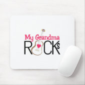 Mijn oma Rocks Muismat (Met muis)