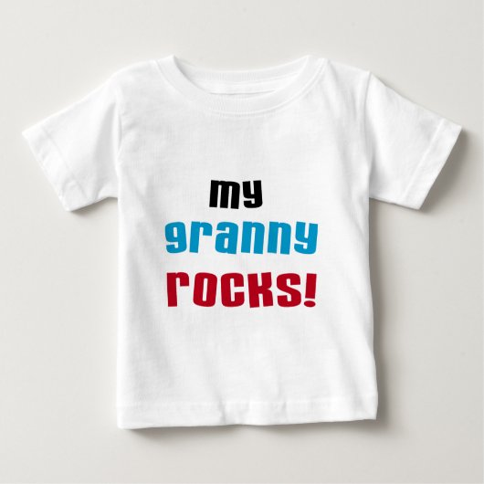 Mijn oma Rocks T shirten en geschenken (Voorkant)