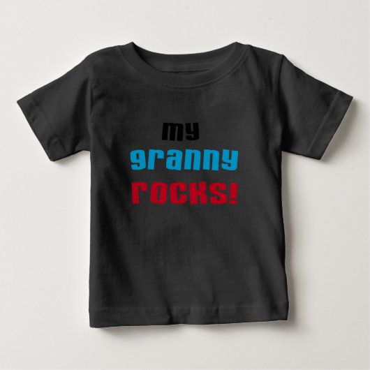 Mijn oma Rocks T shirten en geschenken (Voorkant)
