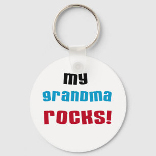 Mijn oma Rocks T-shirts en geschenken Sleutelhanger