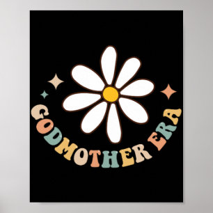 Mijn Oma Tijdperk Liefhebber Groovy Retro Moederda Poster