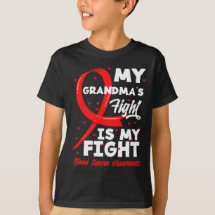 Mijn oma's gevecht is mijn gevecht tegen bloedkank t-shirt