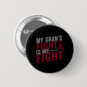 Mijn oma's gevecht is mijn gevecht tegen sikkelcel ronde button 5,7 cm (Voorkant /achterkant)