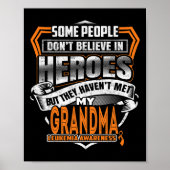 Mijn oma's gevecht is mijn strijd tegen leukemie poster (Voorkant)