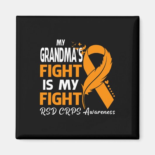 Mijn oma's gevecht is mijn strijd tegen RSD CRPS b Magneet (Voorkant)