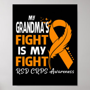 Mijn oma's gevecht is mijn strijd tegen RSD CRPS b Poster