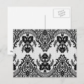 Mijn oma's Lace Doily Briefkaart (Voorkant / Achterkant)