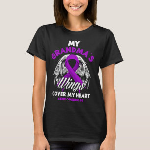 Mijn oma's wings Hoesje mijn hart einde overdosis T-shirt