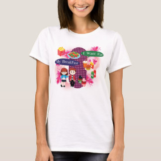Mijn Ontbijt Vrouwen T-shirt