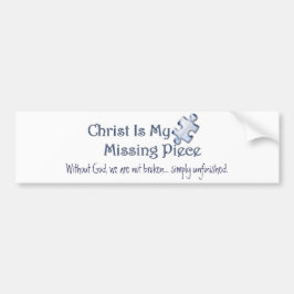 Mijn ontbrekende artikel Religieuze Bumpersticker