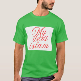 Mijn ontkende islamitische minnaar citeert designm t-shirt