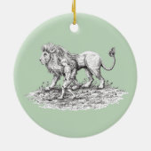 Mijn onzichtbare metgezel keramisch ornament (Achterkant)