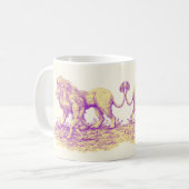 Mijn onzichtbare metgezel koffiemok (Voorkant links)