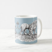 Mijn onzichtbare metgezel koffiemok (Voorkant rechts)