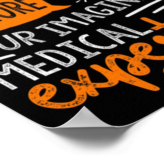 Mijn onzichtbare ziekte is echt poster (Hoek)