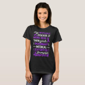 Mijn onzichtbare ziekte is meer echt, fibromyalgie t-shirt (Voorkant volledig)