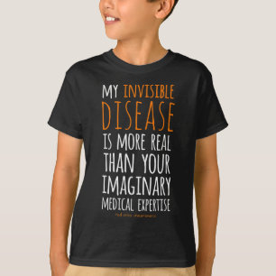 Mijn onzichtbare ziekte is Realrsd CRPS Awareness  T-shirt
