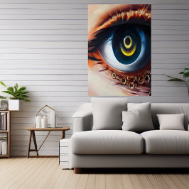 Mijn oog | AI Art Poster