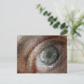 mijn oog briefkaart (Staand voorkant)