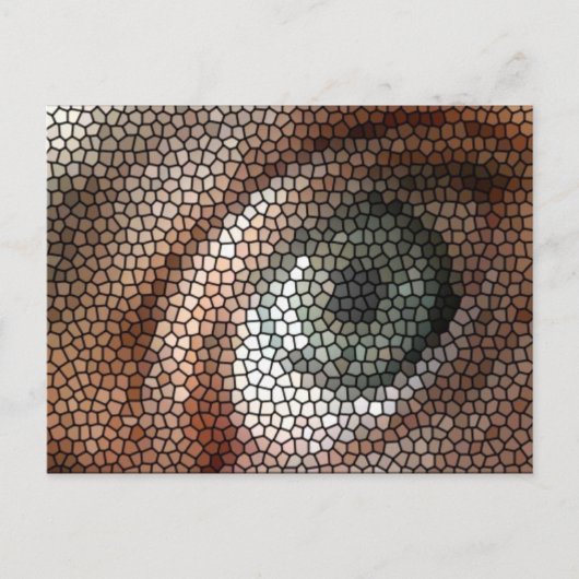 mijn oog briefkaart (Voorkant)