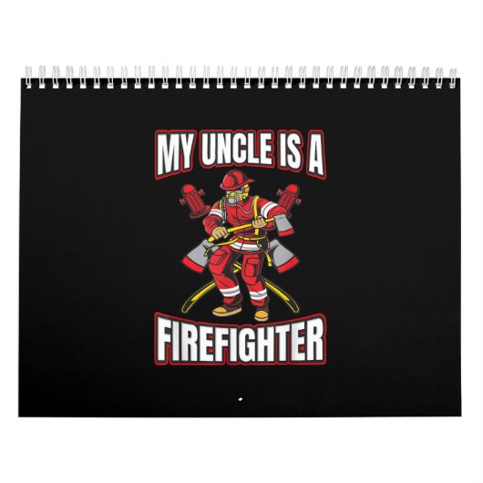 Mijn oom is brandweerman kalender (Hoes)