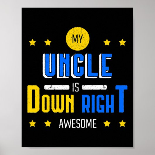 Mijn oom is helemaal Geweldige naar beneden. Poster (Voorkant)