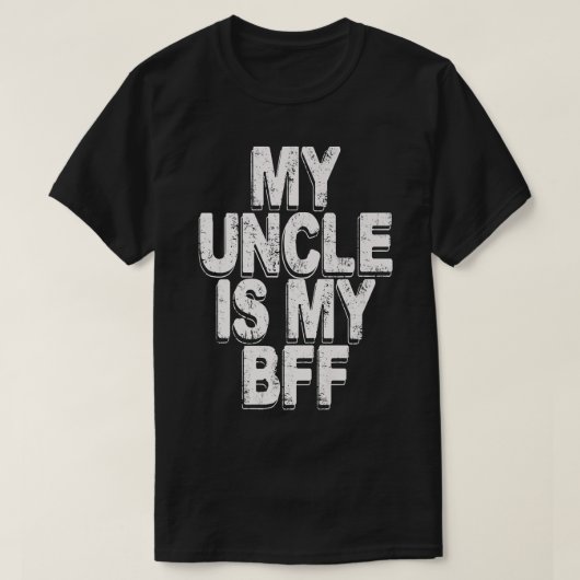 mijn oom is mijn bff t-shirt (Design voorkant)