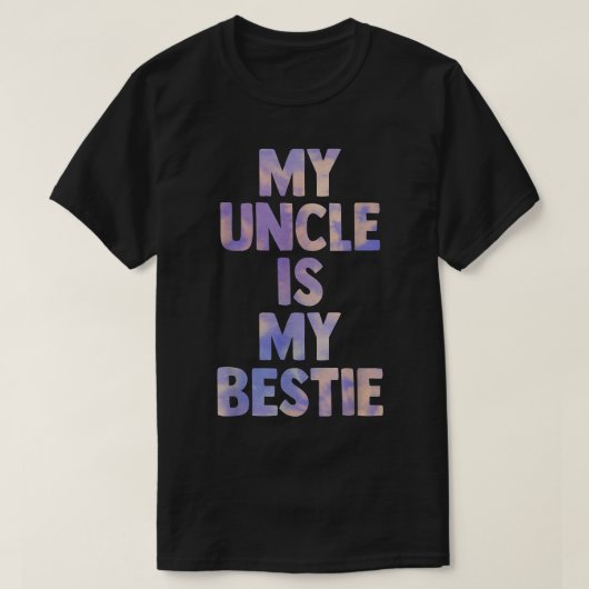 mijn oom is mijn bijt voor nichtefje dat bij se pa t-shirt (Design voorkant)