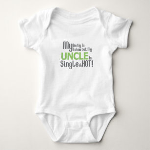 Mijn oom is Single en Hot Baby Jersey Bodysuit