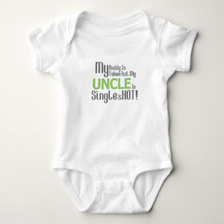 Mijn oom is Single en Hot Baby Jersey Bodysuit